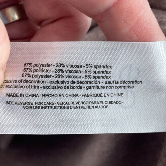 Bass Outdoor Mens XXL Long Sleeve Pocket Tee In Rum Raisin Color NWT 0957 - Picture 6 of 10